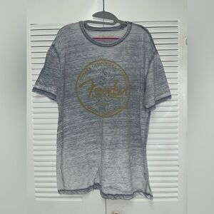 Lucky Brand Gray Graphic Tee